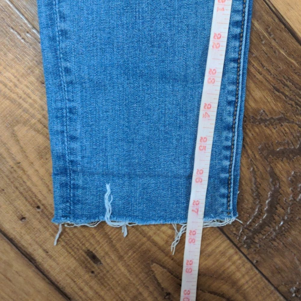 Driftwood Jackie Classic Fit Jeans Pearl Decor Women's 29x28 - Picture 8 of 12